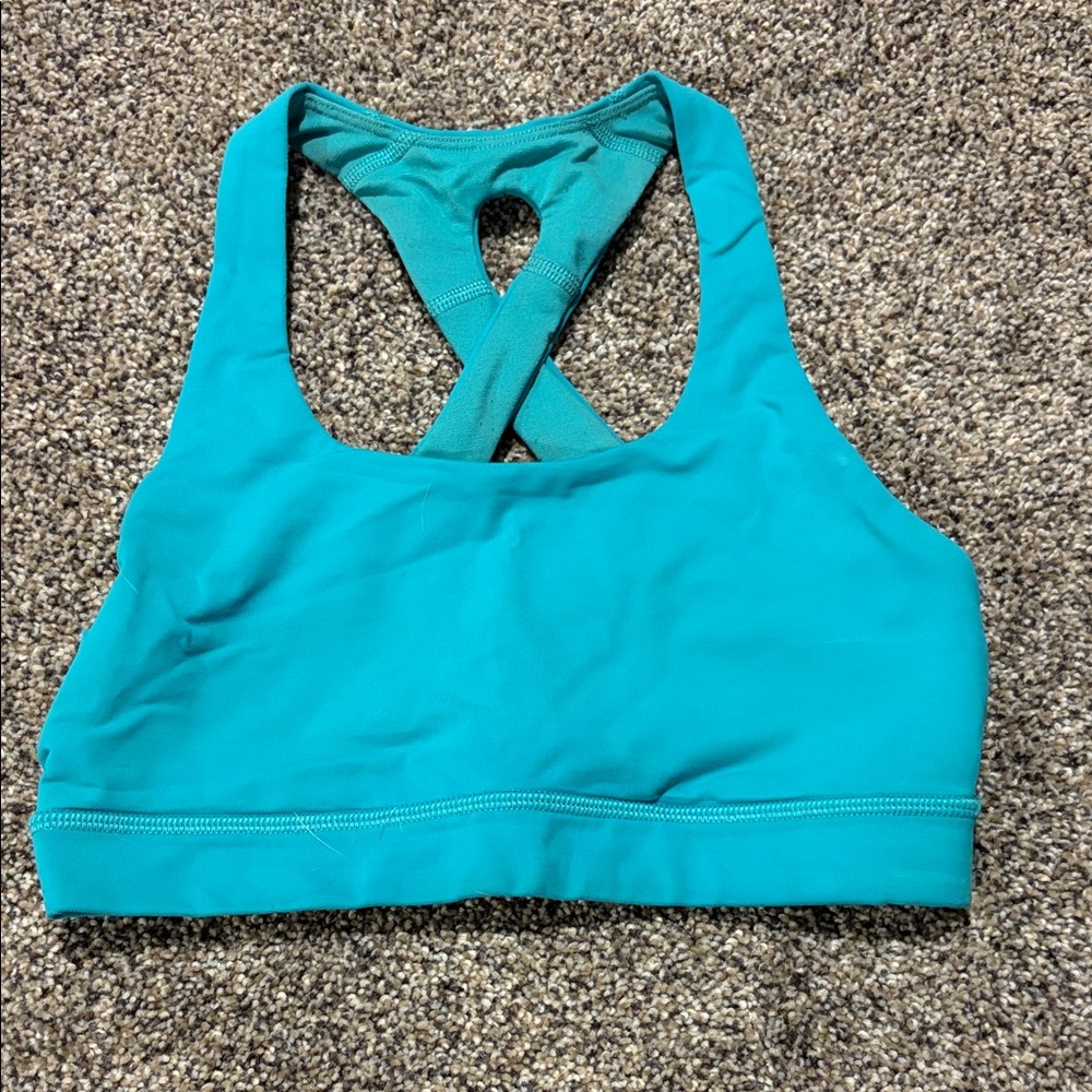 Lululemon Teal Sports Bra